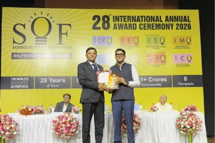 Vidya Vihar in Purnia has brought glory to Bihar on the international stage, with Principal Nikhil Ranjan receiving the Best International Teacher Award.