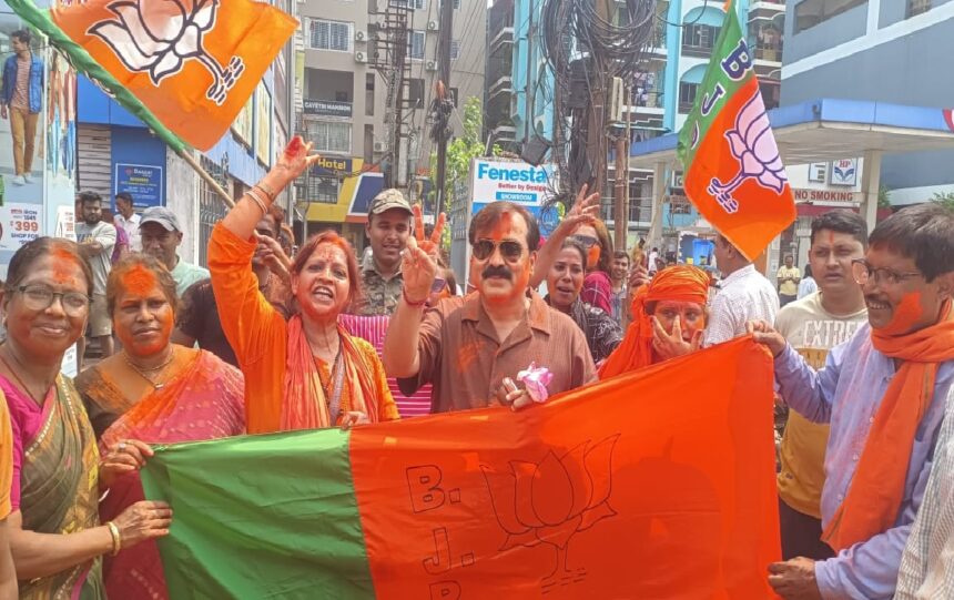 Jivesh Mishra's statement on BJP's victory in West Bengal, said - victory of nationalism and development