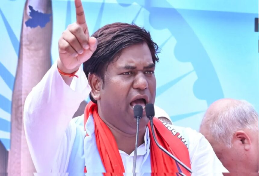 Mukesh Sahni gave the slogan in Uttar Pradesh - 'No reservation, no alliance, no alliance, no vote'