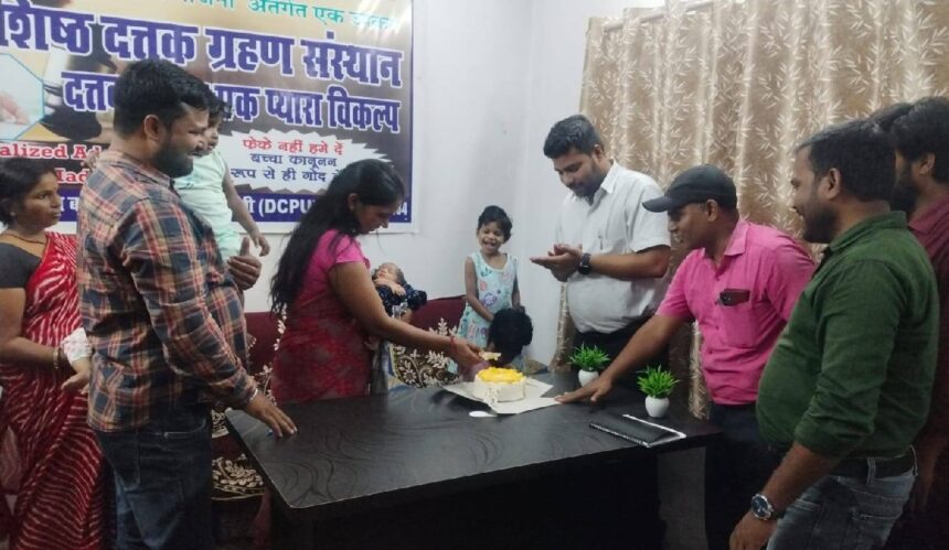 Newborn girl found in a bush gets a new lease of life, administration takes her to a safe shelter