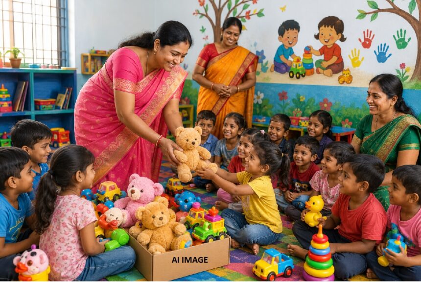 ‘Toy Donation Campaign’ becomes a mass movement during Nutrition Fortnight 2026