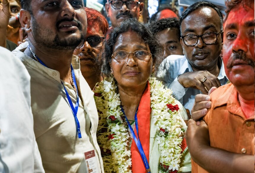 Power shifts in Panihati, RG tax victim's mother Ratna Debnath demolishes TMC fort