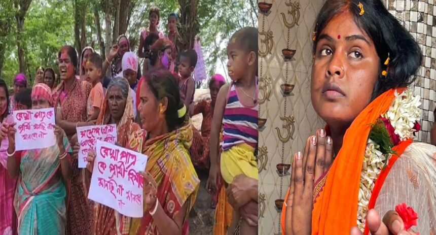 Rekha Patra, the face of the Sandeshkhali movement, became an MLA, winning from Hingalganj.