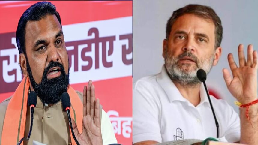 Samrat Chaudhary lashed out at Rahul Gandhi's statement, saying, "It's an insult to 140 crore countrymen."