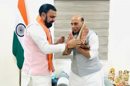 Samrat Choudhary's important meeting with Rajnath Singh