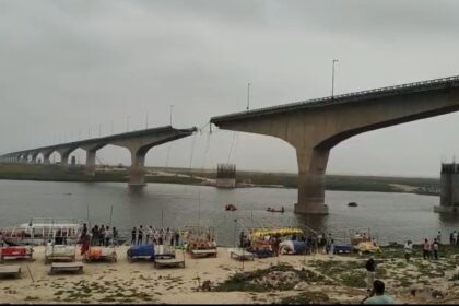 विक्रमशिला सेतु पर बड़ा हादसा