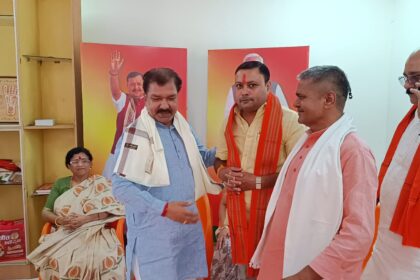 Dilip Jaiswal receives best wishes for his new responsibility