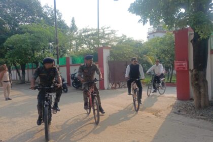 Aurangabad's chief district judge cycled to court