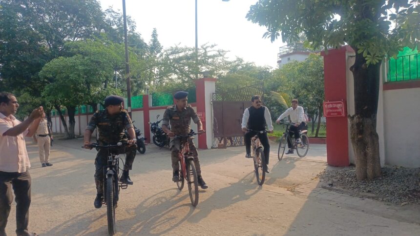 Aurangabad's chief district judge cycled to court