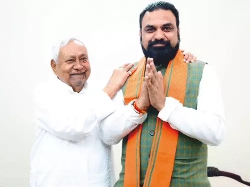 Samrat Chaudhary met Nitish Kumar