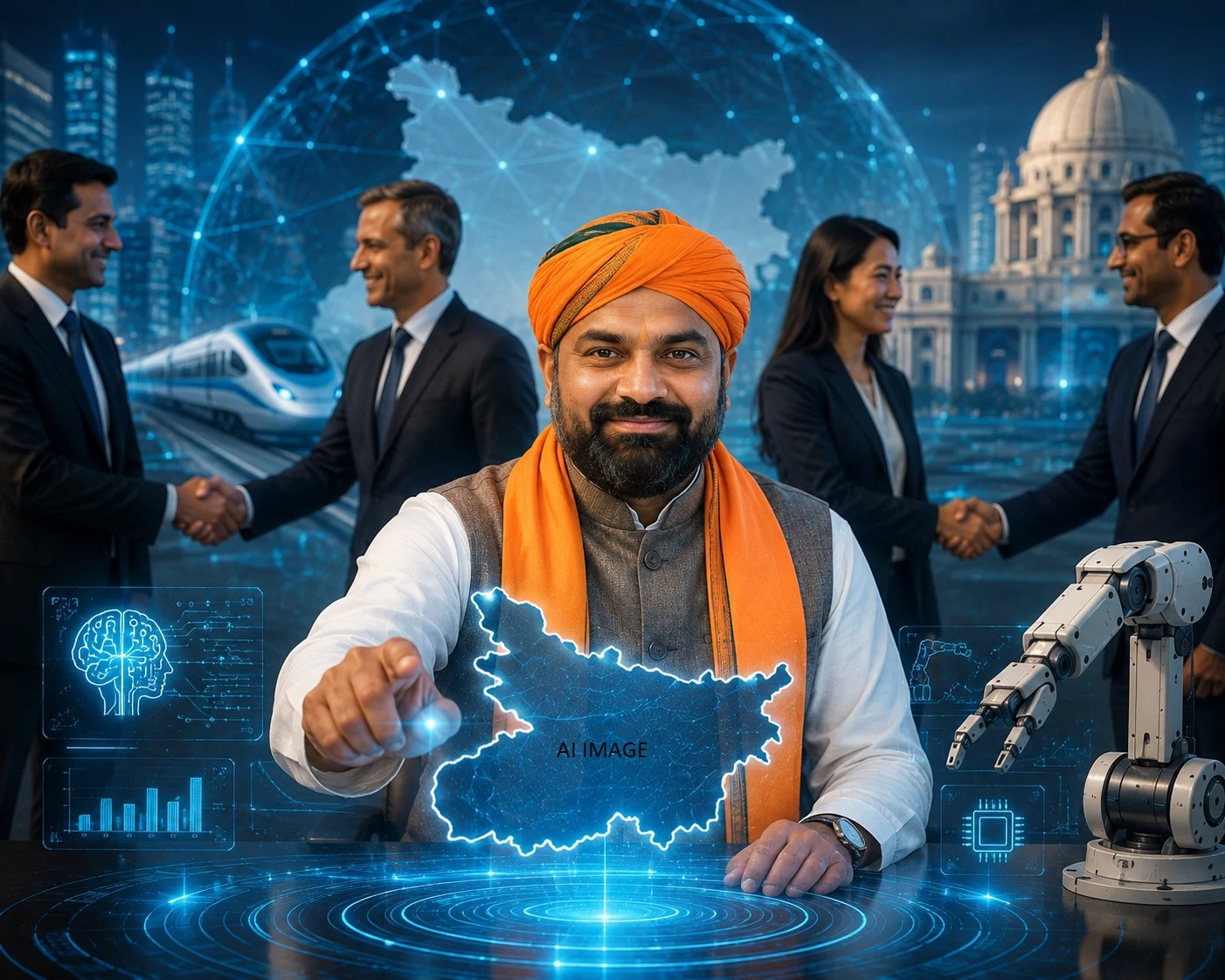 Bihar moves towards the AI ​​revolution; agreements to be signed with four major companies, including Google and Microsoft.
