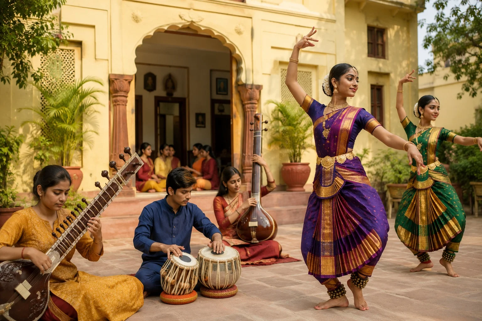 Enrollment has begun at the Amrapali Training Center in Patna; free training in classical music and dance will be provided.