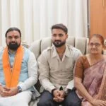 Samrat Chaudhary visited Indian cricketer Akash Deep's home and extended his best wishes ahead of the wedding.