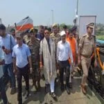 Vehicles resumed plying on Vikramshila Setu, traffic resumed with the inauguration of the Bailey Bridge.