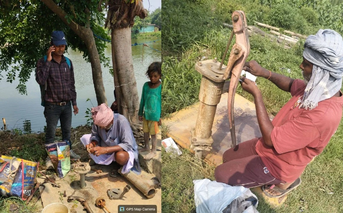 The campaign to repair damaged hand pumps intensified during the scorching heat, with 5,207 hand pumps repaired; the DM is monitoring daily.