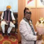 CM Samrat Choudhary receives wedding anniversary wishes; Sanjeev Srivastava, CMD of Pallavi Raj Construction, extends congratulations.