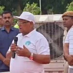 Mass yoga session held in Bodh Gaya on International Yoga Day; Union Minister Jitan Ram Manjhi describes yoga as the key to a healthy life.