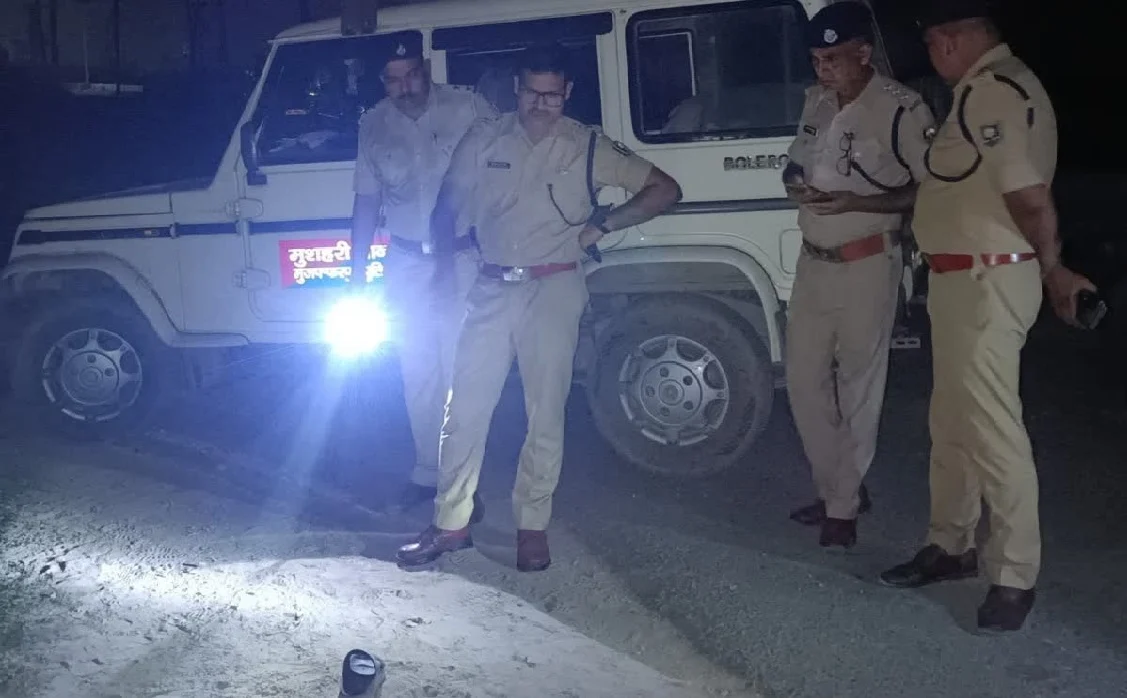 Late-night police encounter in Muzaffarpur; notorious criminal Amit Singh injured, accomplice absconding.