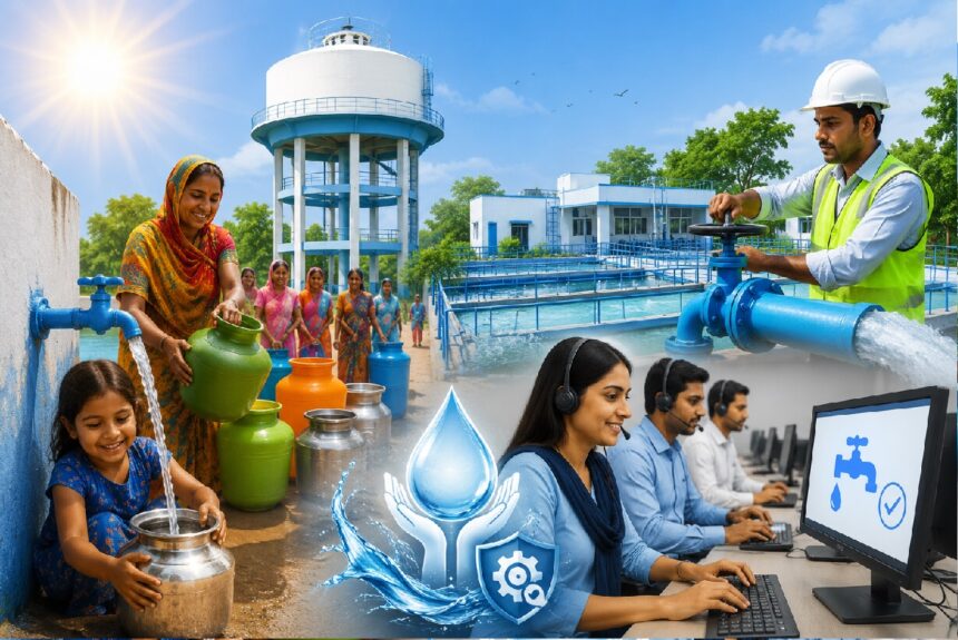 Amidst the scorching heat, regular water supply is being provided through 692 PHED schemes; instructions have been issued for prompt redressal of complaints.
