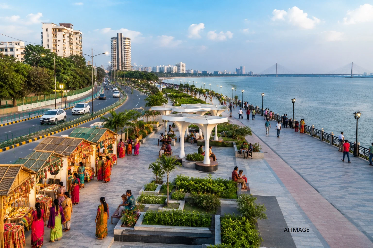 Marine Drive to become a new tourism hub; a 'Mahila Haat' to be set up for Jeevika Didis.