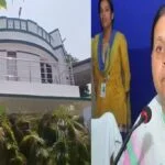 Rabri Devi's new bungalow gets a coat of green paint; preparations to vacate 10 Circular Road gather pace.