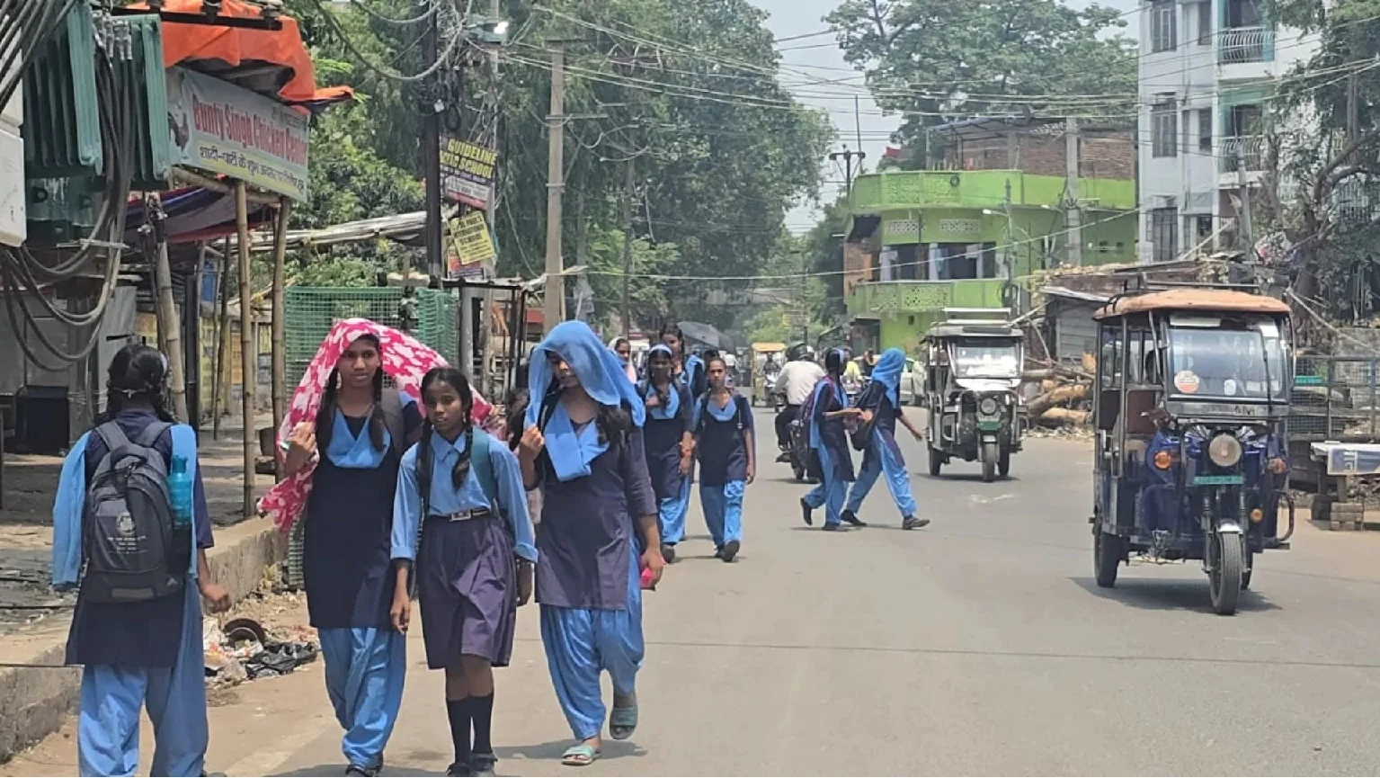 Government schools to operate from 6:30 AM due to scorching heat; Education Department extends special schedule.