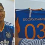 Vaibhav Suryavanshi seen in Team India's blue jersey; says, "My biggest dream came true today."
