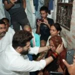 Bharat Tiwari encounter case: Chirag Paswan visits Bilauti; tells family he will stand by them until justice is served.