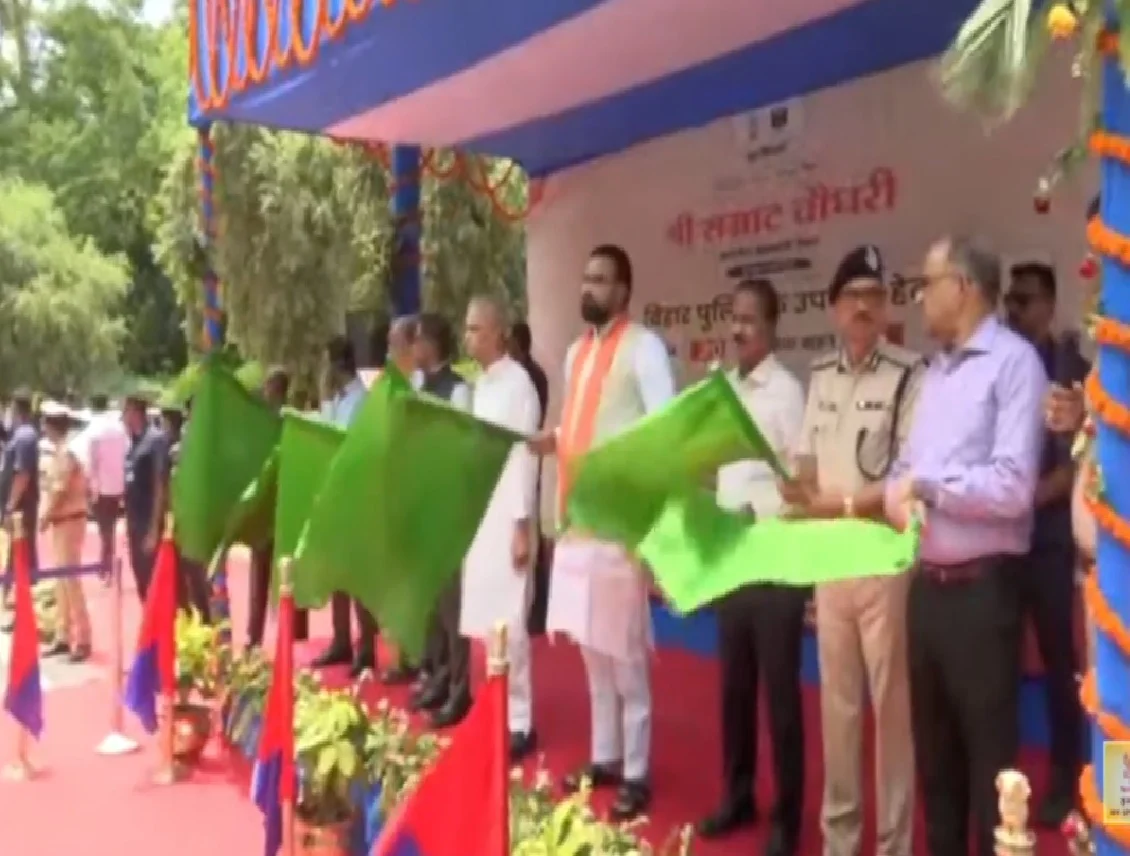 Major move by CM Samrat: Bihar Police receives a new batch of 84 modern vehicles; criminals to face heightened fear.