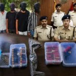 Plot for major crime in Bihta foiled; five criminals arrested with illegal weapons.