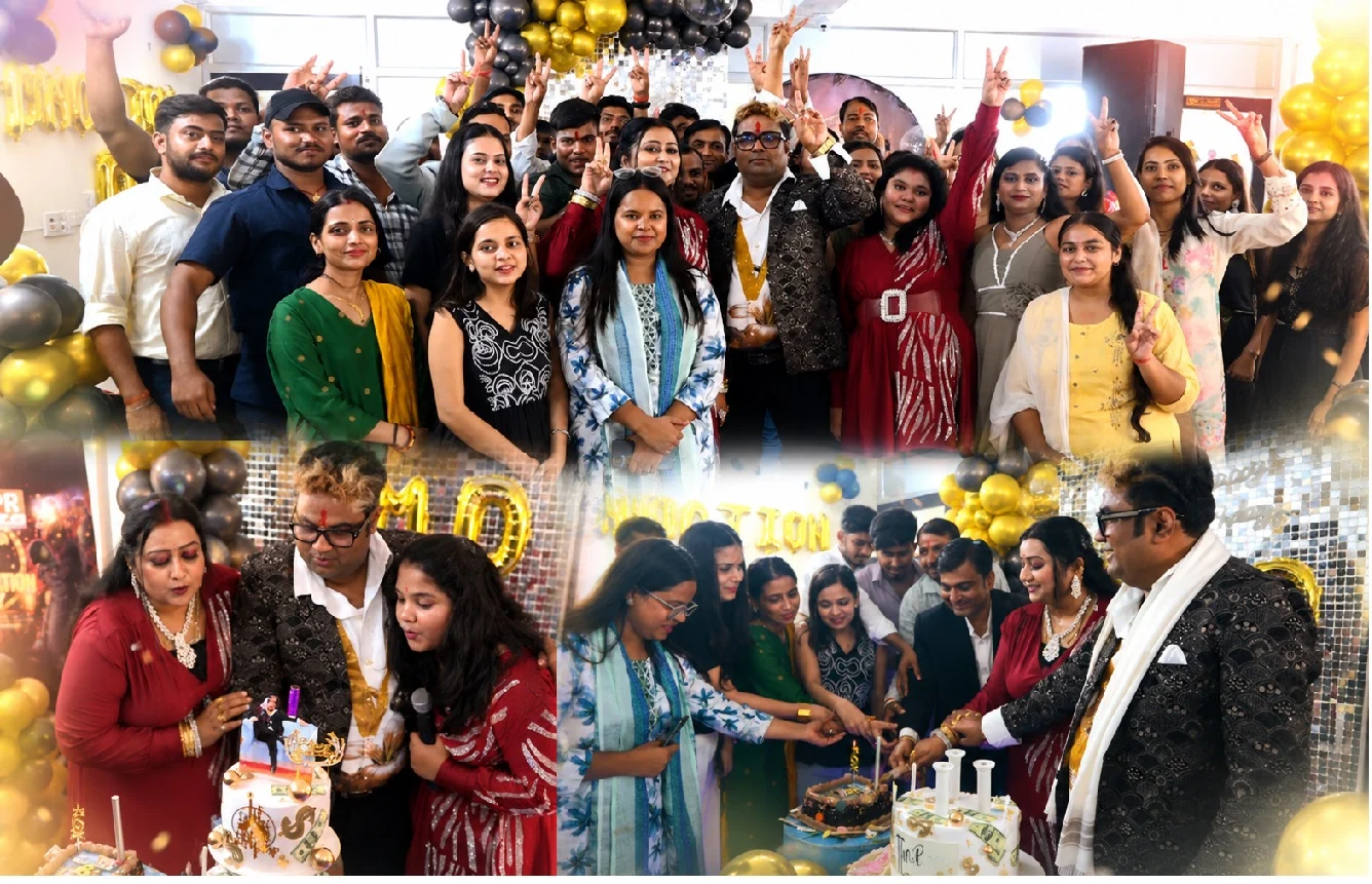 NEWS PR, which began during the COVID-19 pandemic, has now become a trusted digital media platform and celebrated its 6th anniversary; employees also celebrated the birthday of CMD Sanjeev Srivastava.