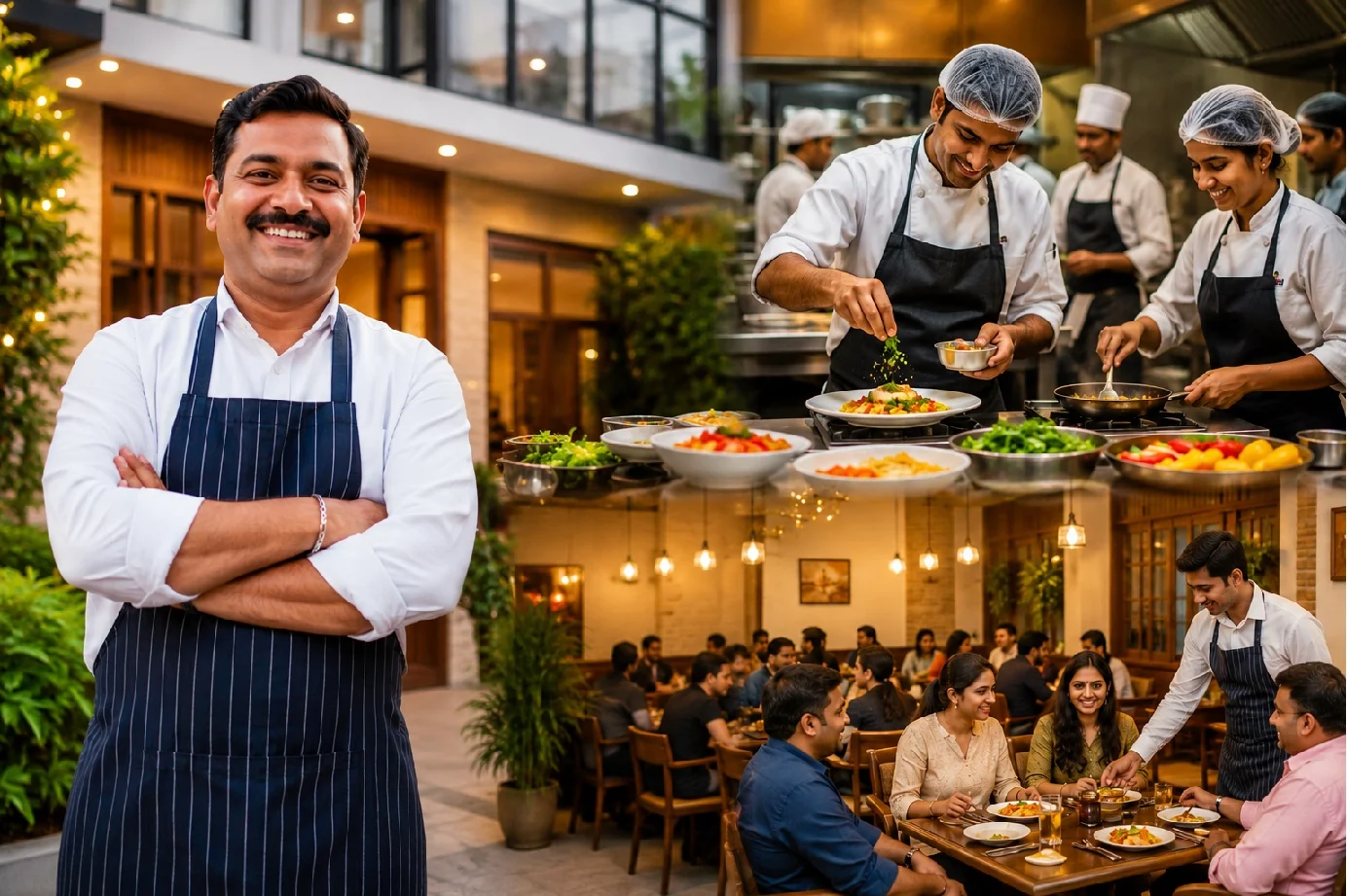 Chief Minister's Entrepreneur Scheme transforms lives; individuals become self-reliant through the hotel and restaurant business, creating employment for many.