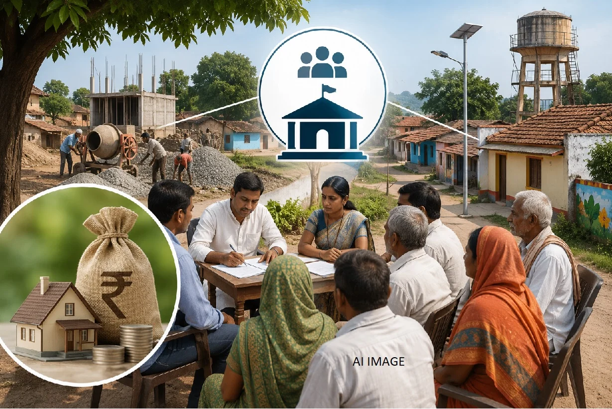 An annual tax of ₹1,200 will be implemented in Bihar's villages; panchayats will themselves raise funds for development.